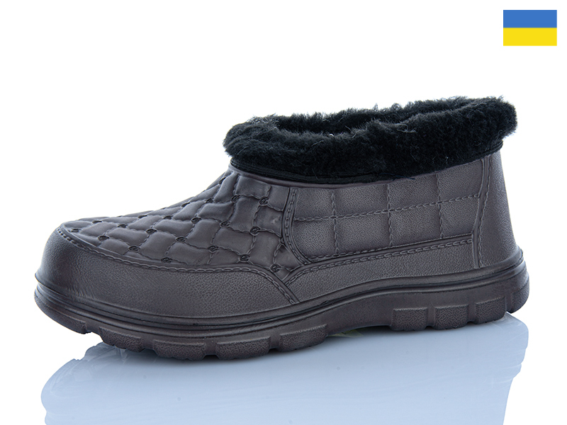Галоши Sanlin (37-42) L5 шоколад (зима)