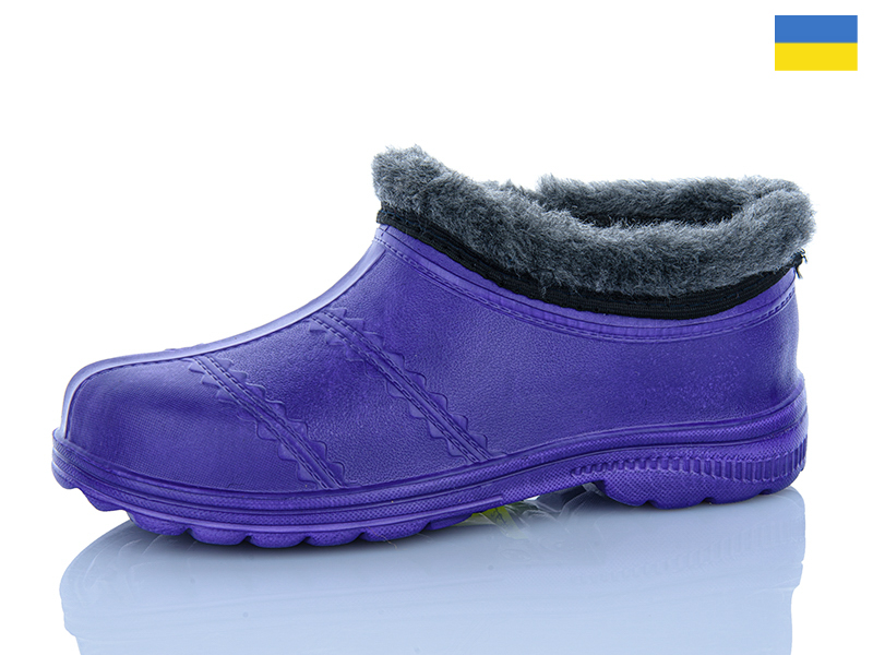Галоши Sanlin (36-41) Ж65 бузковий (зима)