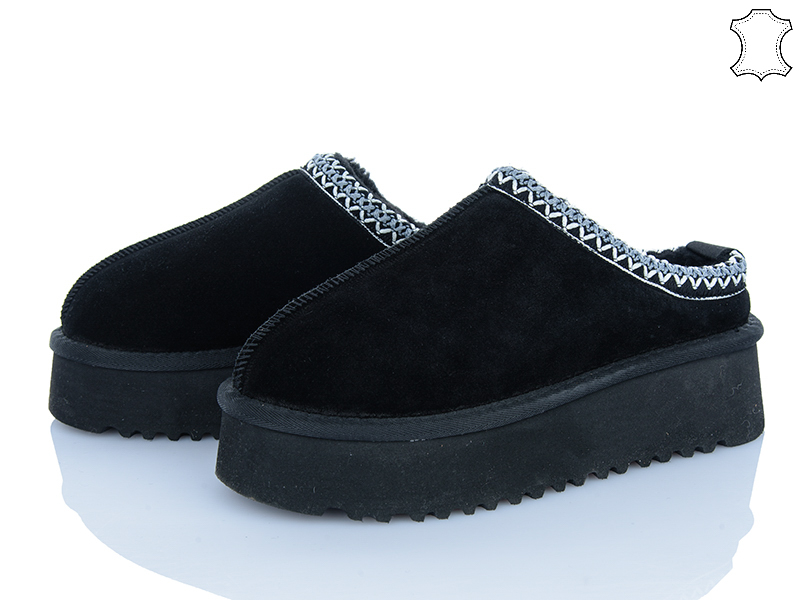 Сабо Stilli Group (36-41) UG350-1 замш піна (зима)