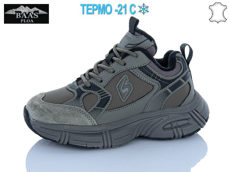 Кроссовки Baas (32-37) K6643-16 термо (зима)