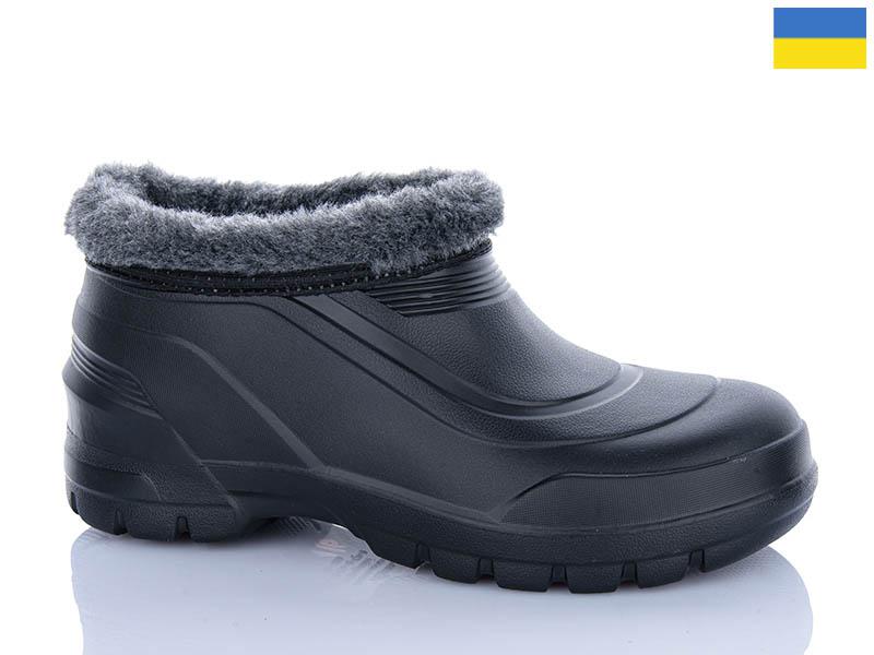 Галоши Dago (41-45) Гіпаніс Г116 хутро чорний (зима)