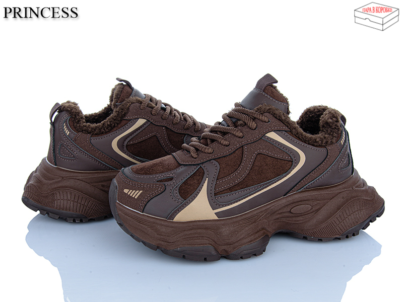 Кроссовки Princess (37-41) L370-2 (зима)