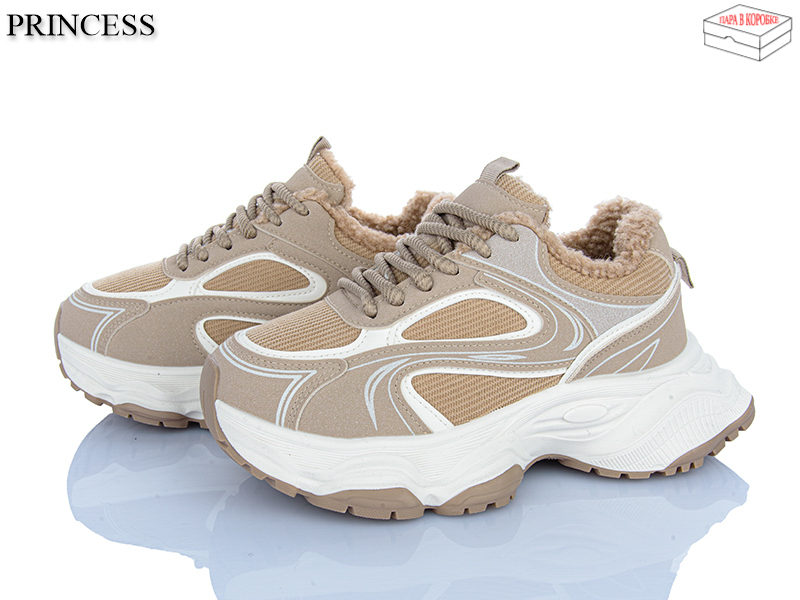 Кроссовки Princess (37-41) L371-1 (зима)