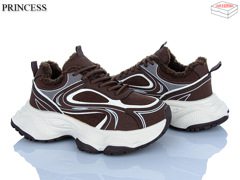 Кроссовки Princess (37-41) L371-3 (зима)