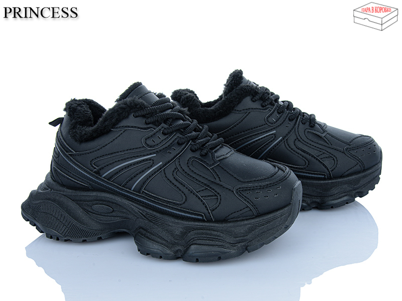 Кроссовки Princess (37-41) L372-1 (зима)
