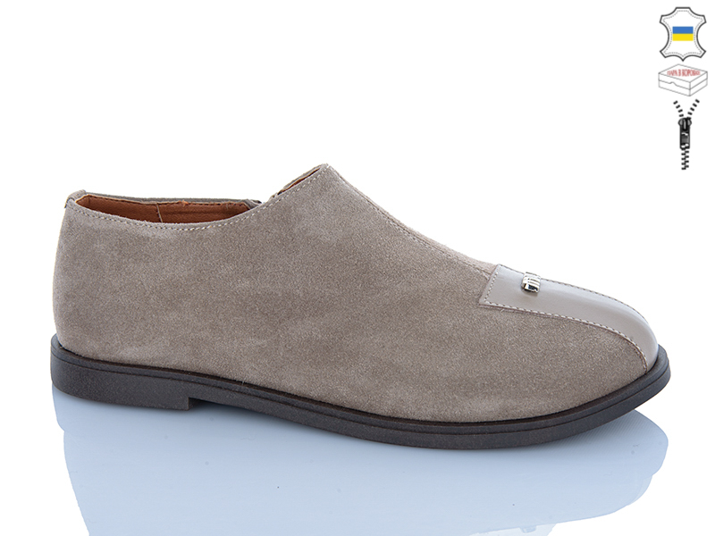 Туфли Sali (37-41) 272 капучино з. (деми)