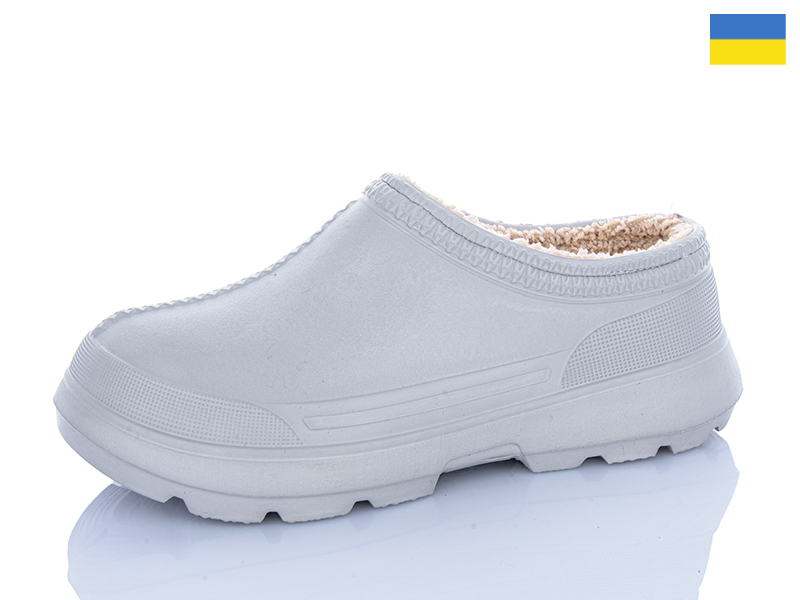 Галоши ALEX M&L (37-42) BA35 св.сірий (зима)
