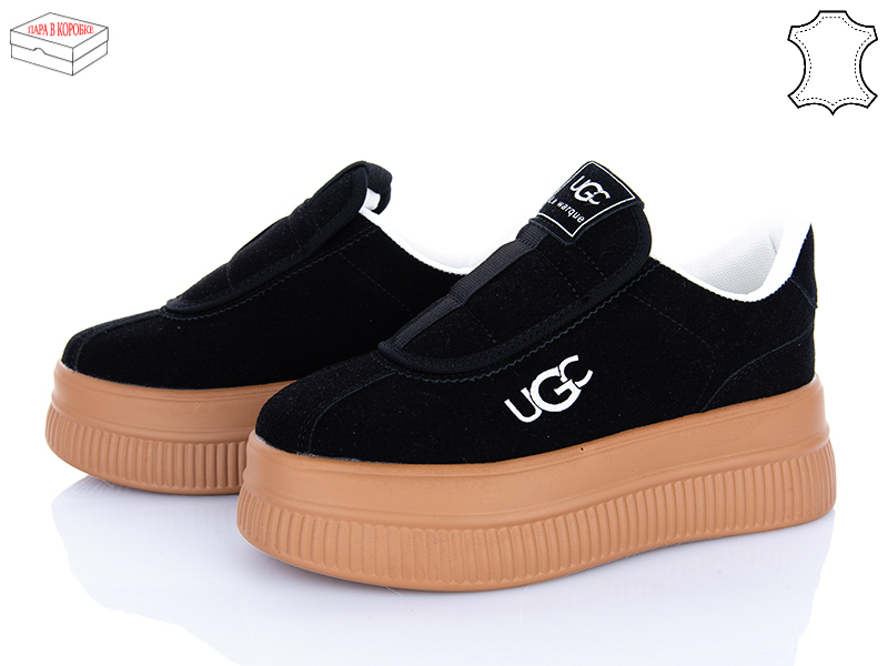 Кроссовки Ailaifa (36-41) AW11-2 black (деми)