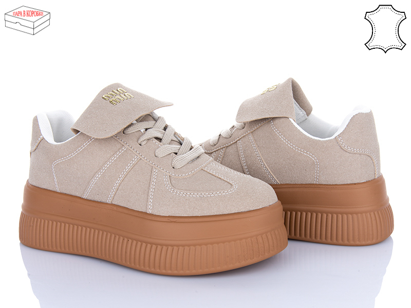 Кроссовки Ailaifa (36-41) AW16 apricot (деми)