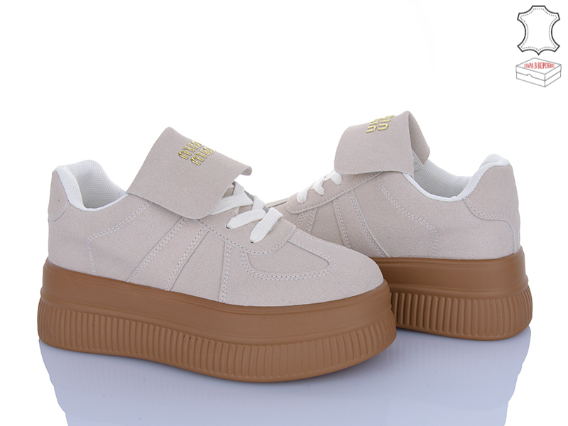 Кроссовки Ailaifa (36-41) AW16 beige (деми)