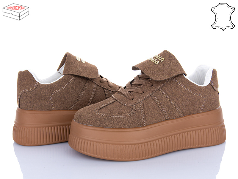 Кроссовки Ailaifa (36-41) AW16 khaki (деми)