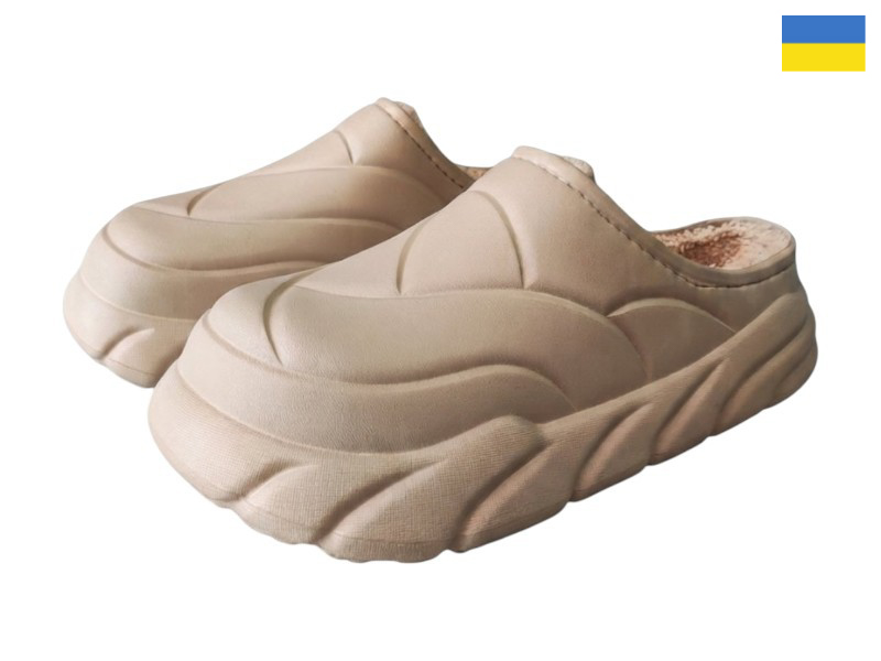 Сабо Rai shoes (37-41) 101 капучино (зима)