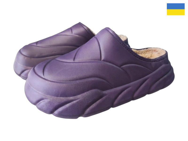 Сабо Rai shoes (37-41) 101 фіолетовий (зима)