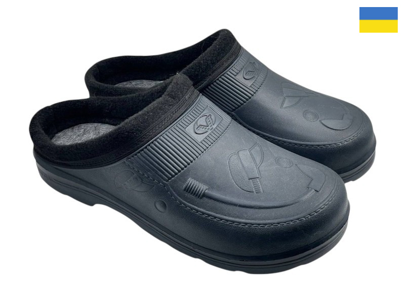 Сабо Rai shoes (41-45) BM33 синій (зима)