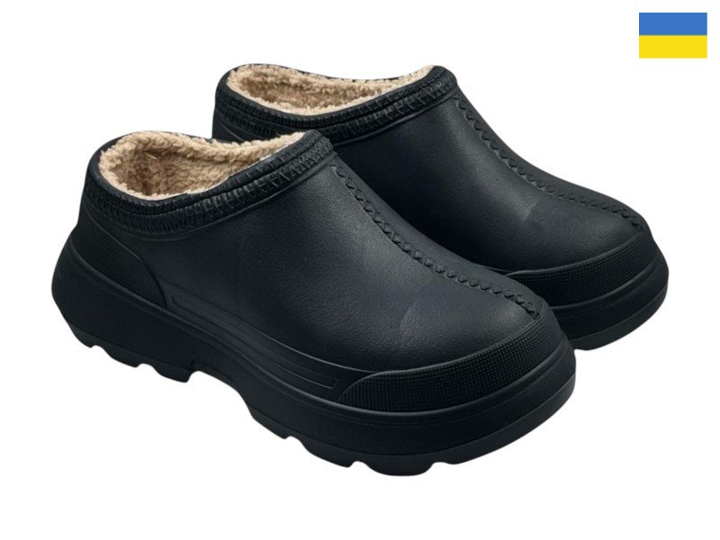 Галоши Rai shoes (37-42) BM35 т.сірий (зима)