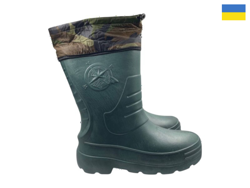Сапоги Rai shoes (41-45) P2-2 хакі (зима)