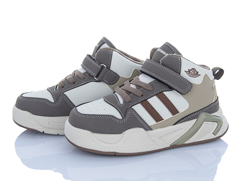Кроссовки Clibee (29-38) ABQ1463 brown (деми)