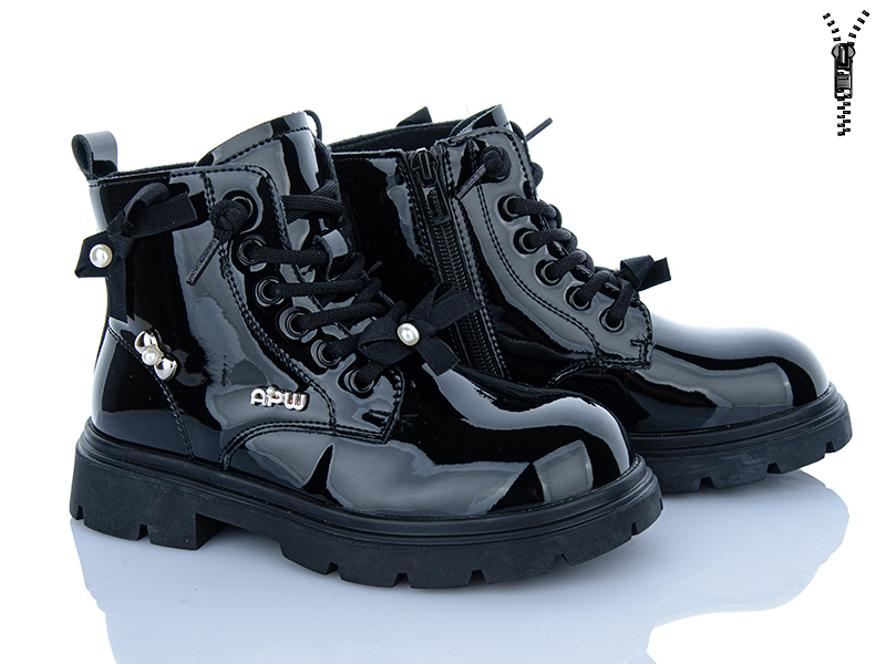 Ботинки Clibee (28-35) ABQ0453 black (деми)