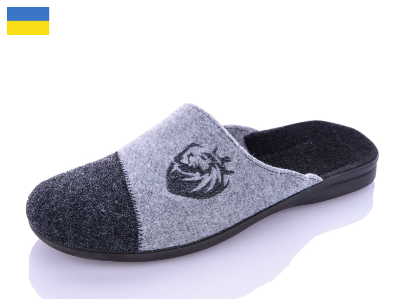 Тапочки Inblu (41-45) S25 grey (деми)
