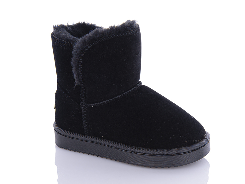 Угги Ashiguli (25-30) B303 black (зима)