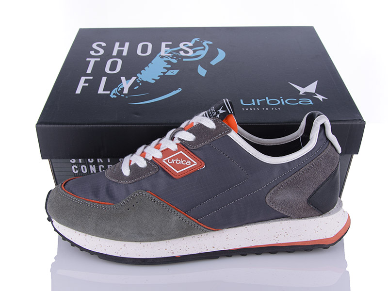 Кроссовки Restime (41-46) UMB24097 grey (деми)