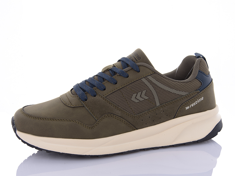 Кроссовки Restime (41-45) EMO24350 khaki (деми)
