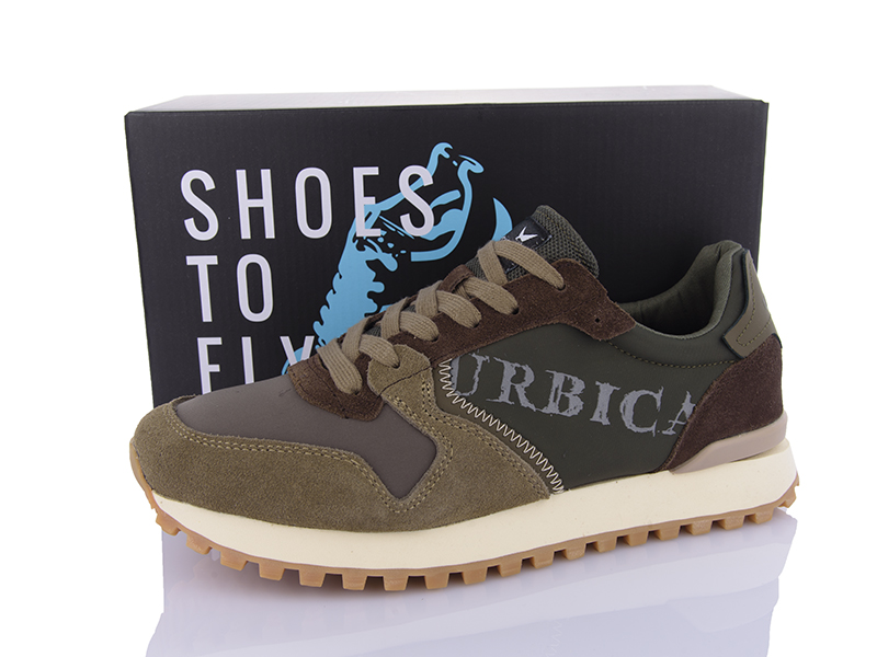 Кроссовки Restime (41-46) UMO24251 l.brown (деми)