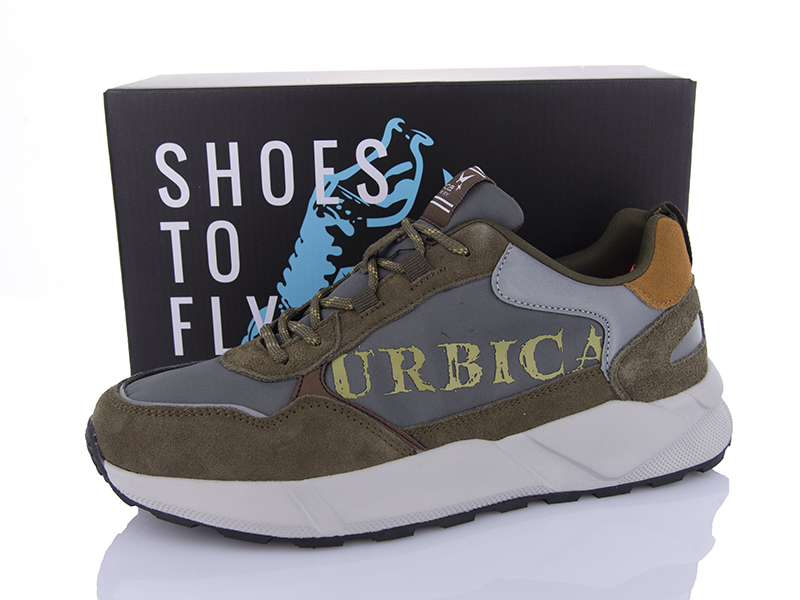 Кроссовки Restime (41-46) UMO24260 d.grey (деми)