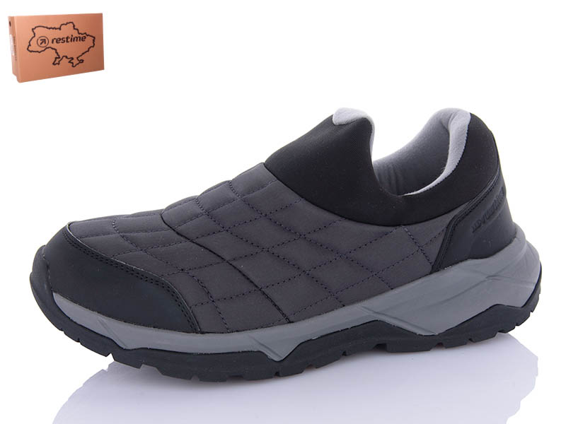 Кроссовки Restime (41-46) VMO24270 grey (деми)