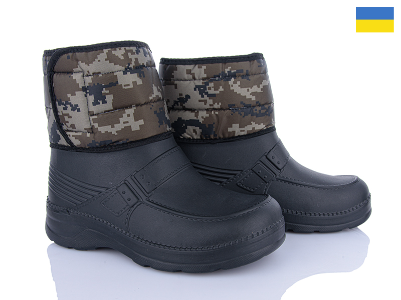 Сапоги Vladimir (41-46) Cross Mk 2 чол.липучка камуфляж (зима)