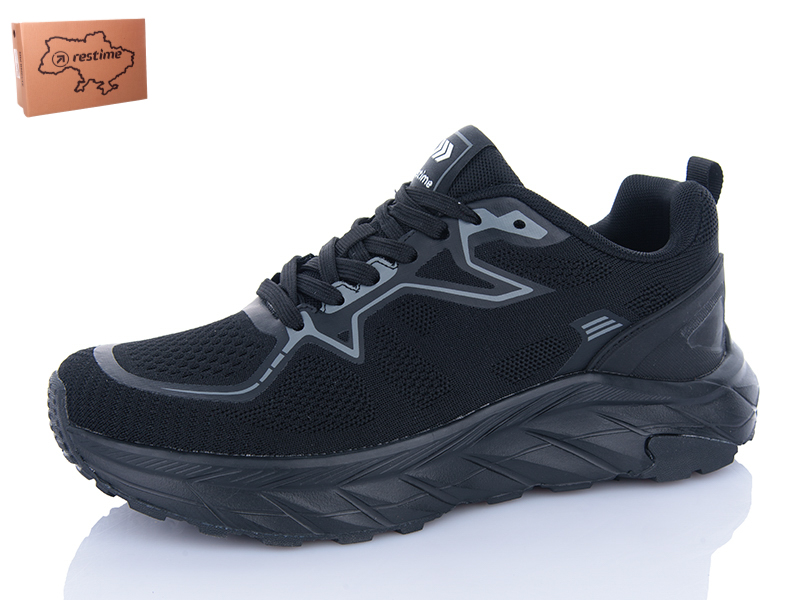 Кроссовки Restime (41-46) XML25411 black (деми)