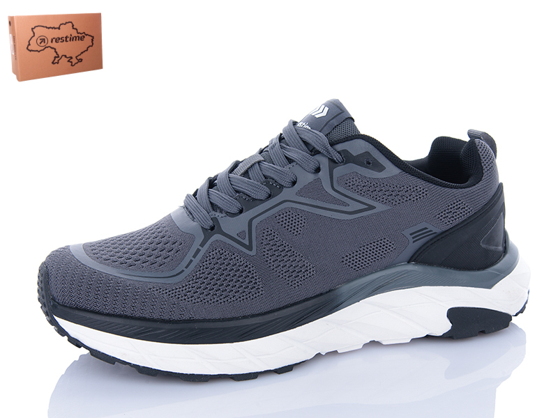 Кроссовки Restime (41-46) XML25411 d.grey (деми)