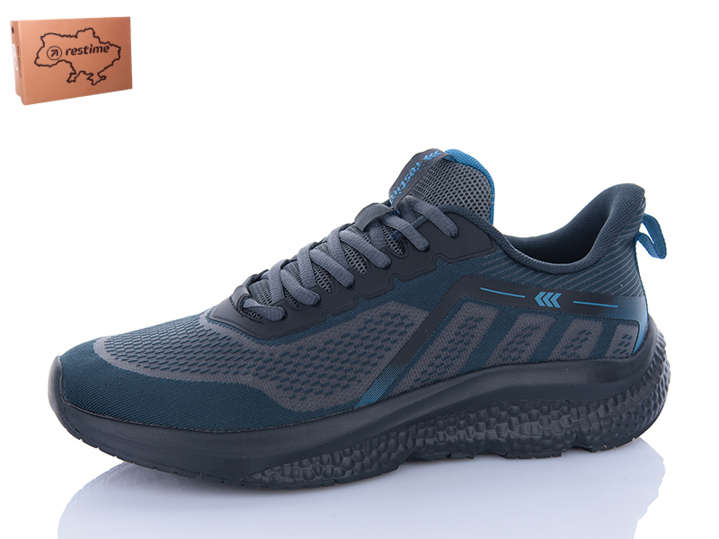 Кроссовки Restime (40-45) EML25507 navy (деми)