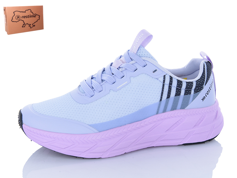 Кроссовки Restime (36-41) UWL25522 purple (деми)