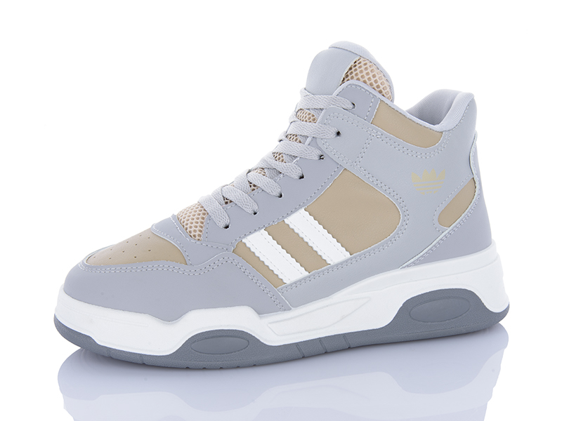 Кроссовки Lilin (36-41) 069 grey (деми)