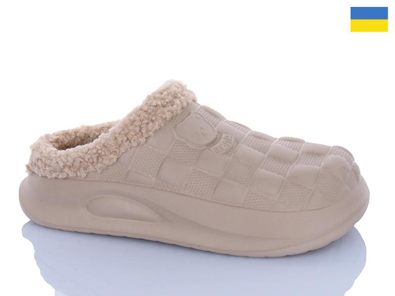 Сабо Inblu (36-41) 604 теді бежевий (зима)