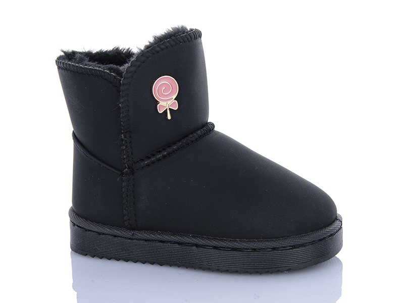 Угги Ashiguli (26-31) B305 black (зима)