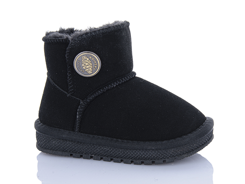 Угги Ashiguli (26-31) B310 black (зима)