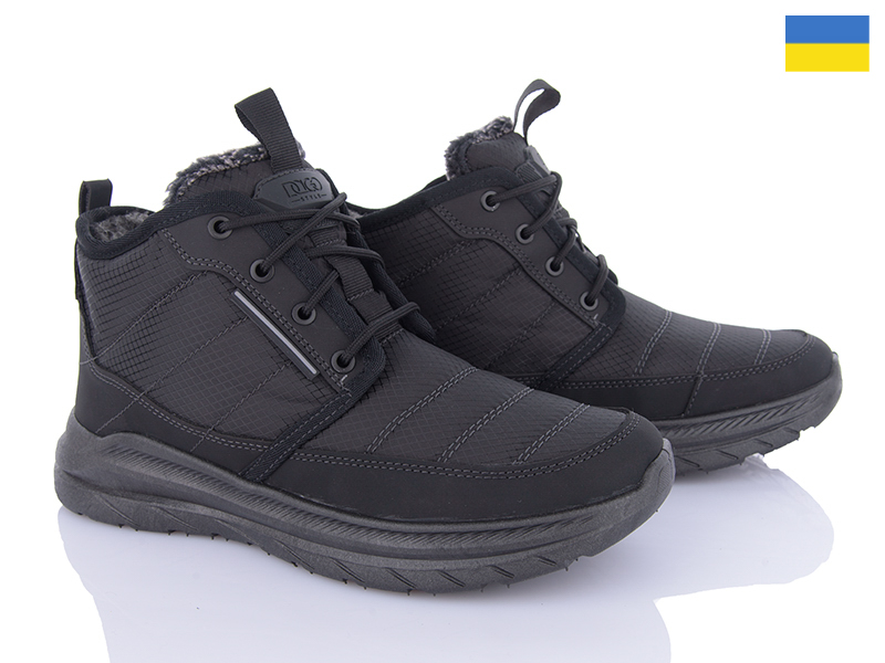 Ботинки Roks (41-45) Dago 2305 чорний (зима)