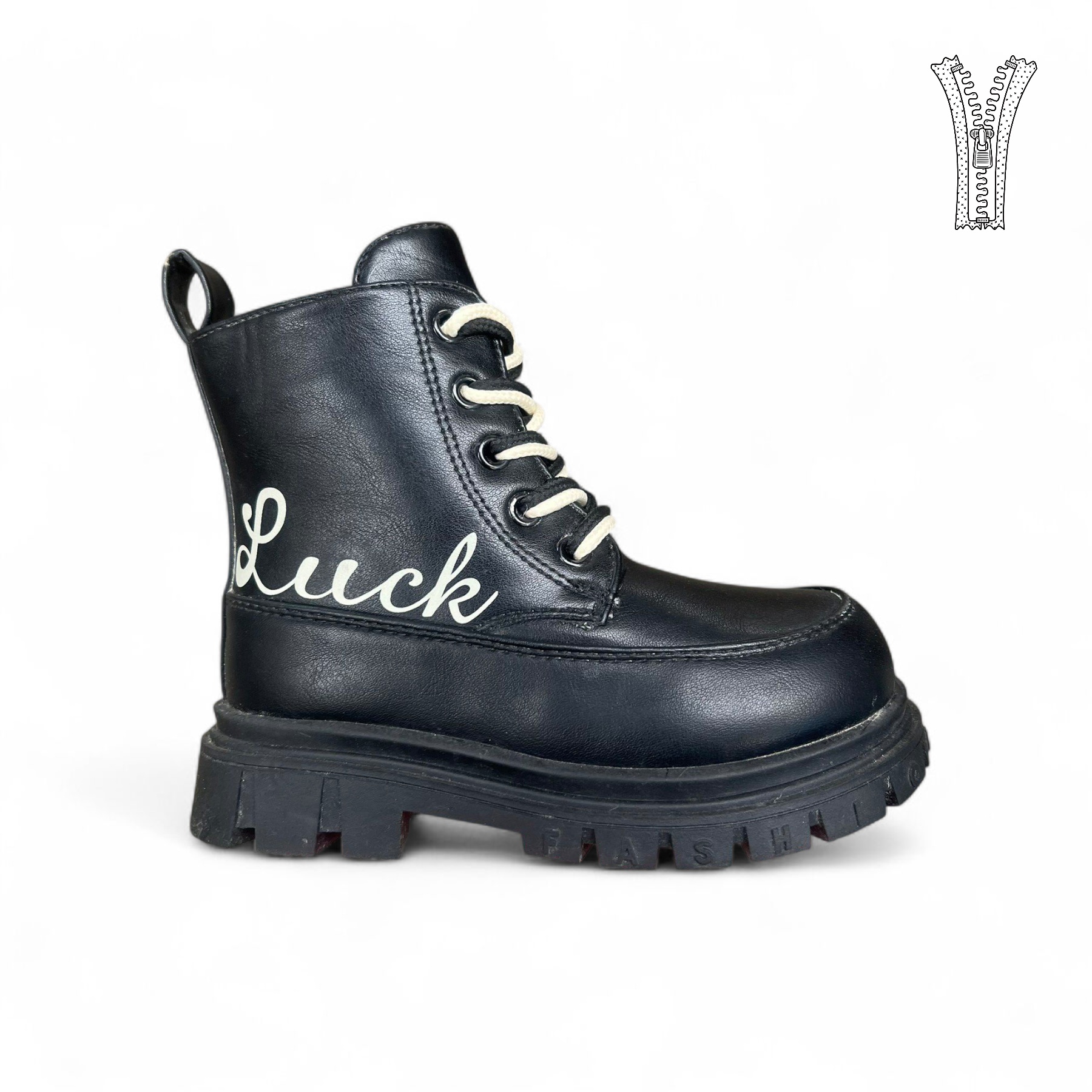 Ботинки DvaClibee (27-32) AL-226-5 black (зима)