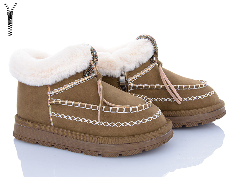 Угги Clibee (33-38) E2 brown-khaki (зима)