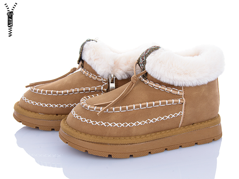 Угги Clibee (33-38) E2 camel-yellow (зима)