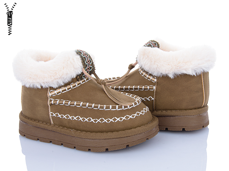 Угги Clibee (28-32) E3 brown-khaki (зима)