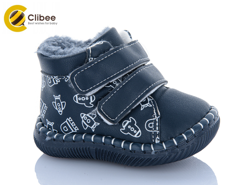 Пинетки Clibee-Apawwa (18-21) FD120 navy (зима)