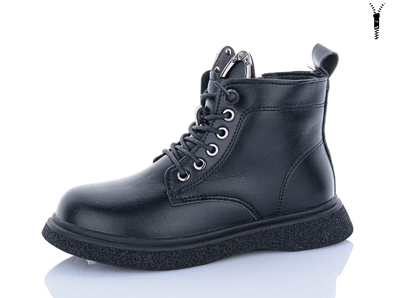 Ботинки KEWK (31-36) 9018 black (деми)
