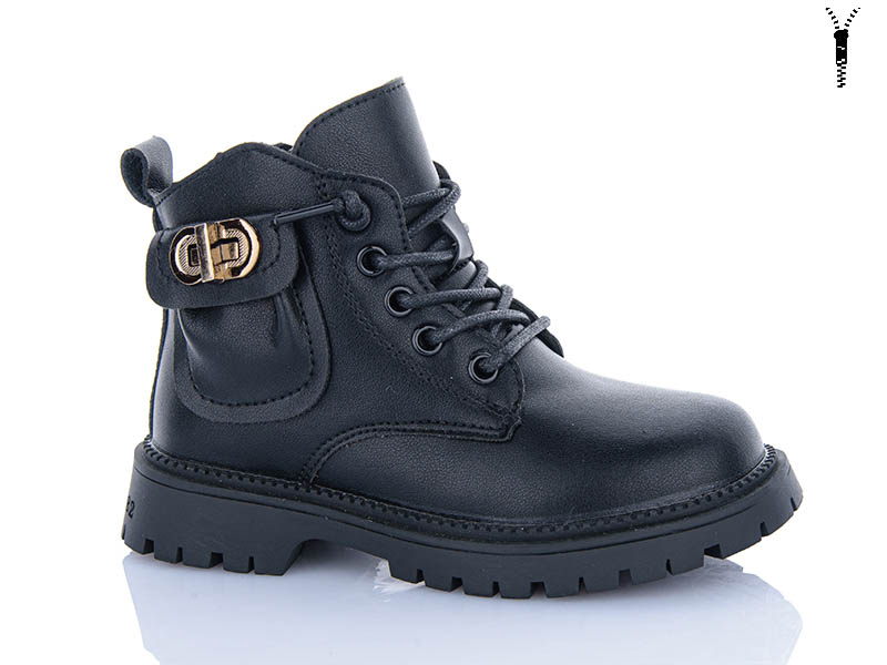 Ботинки KEWK (27-31) A170 black (деми)