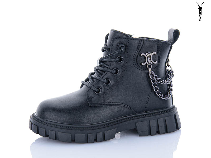 Ботинки KEWK (27-31) A190 black (деми)