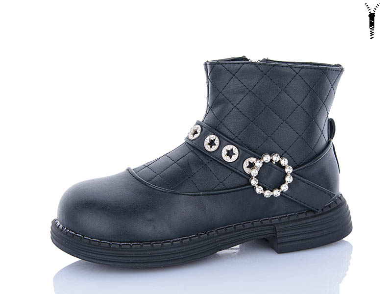 Ботинки KEWK (32-37) B003 black (деми)