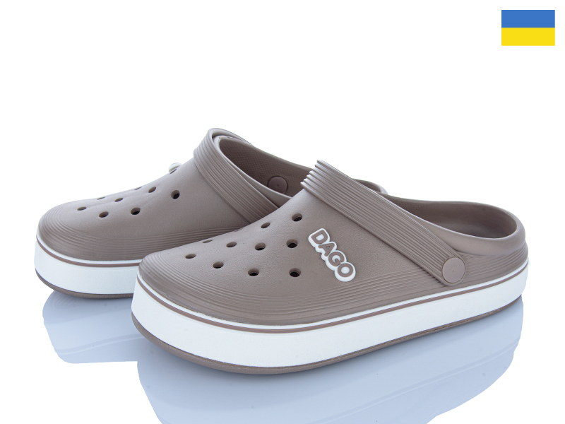 Кроксы Roks (37-41) 419 капучино (лето)
