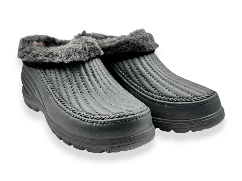 Галоши Rai shoes (37-42) Б26 сірий (зима)